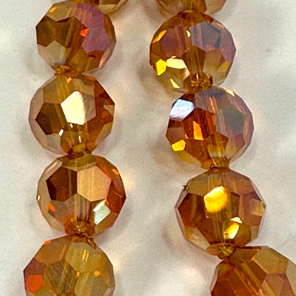 Heidi Daus 28” Toggle Necklace with 5” Fringe Tassel Drop - Candlelight Orange - Picture 6 of 12